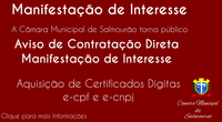 Contratação Direta - Certificados Digitais